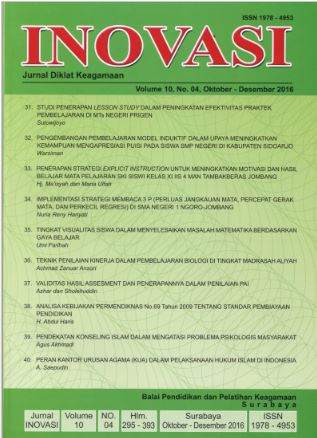 Jurnal Diklat Kemenag Jatim